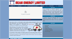 Desktop Screenshot of beam-energy.com